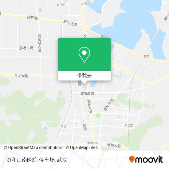 协和江南医院-停车场地图