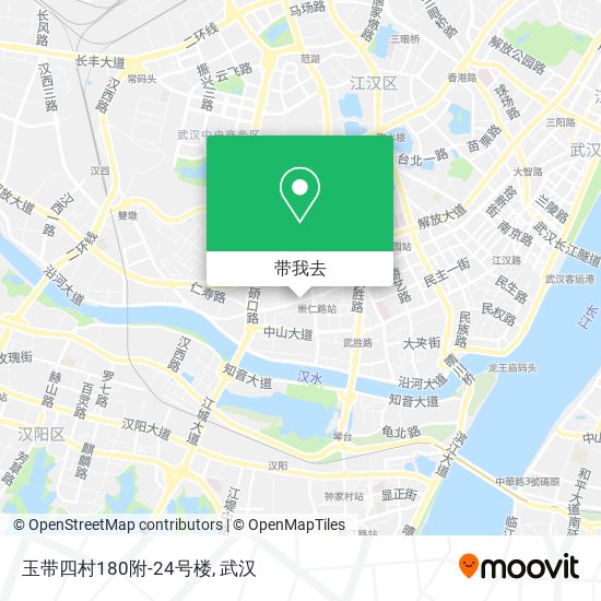 玉带四村180附-24号楼地图