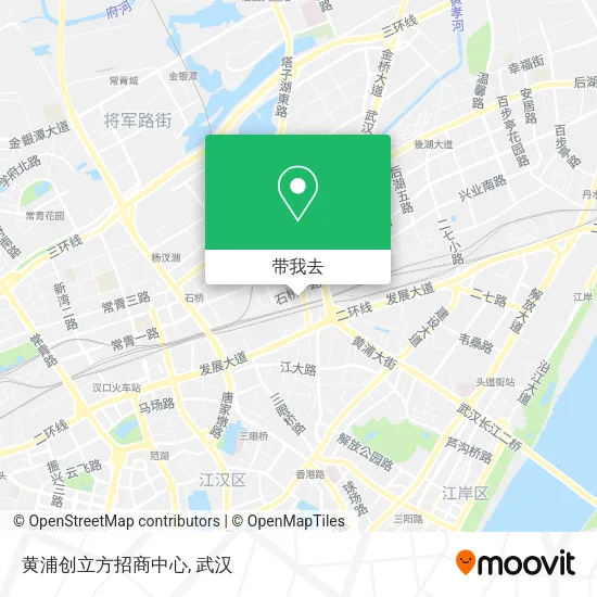 黄浦创立方招商中心地图