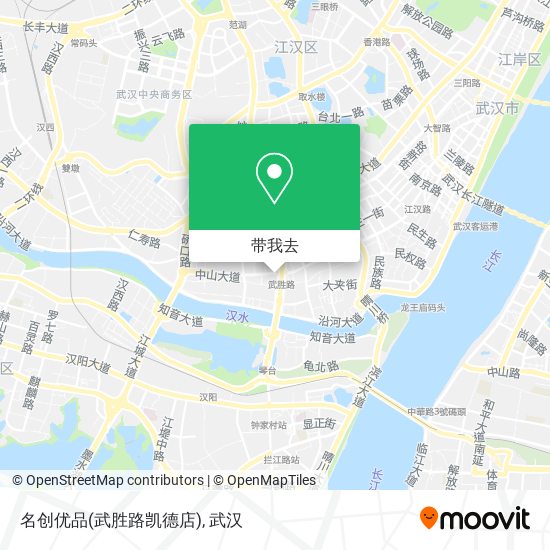 名创优品(武胜路凯德店)地图