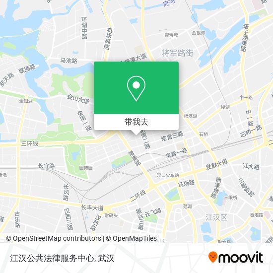 江汉公共法律服务中心地图