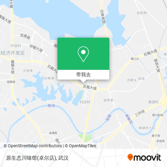 原生态川味馆(卓尔店)地图