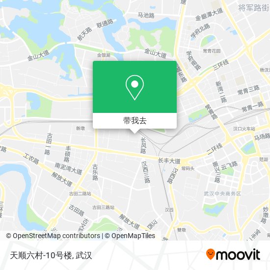 天顺六村-10号楼地图