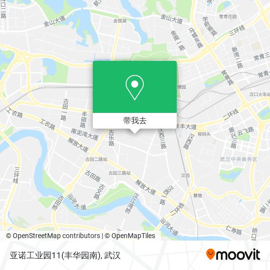 亚诺工业园11(丰华园南)地图