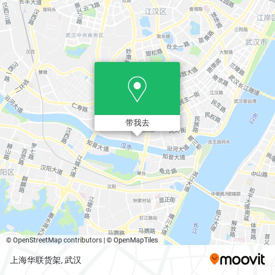 上海华联货架地图