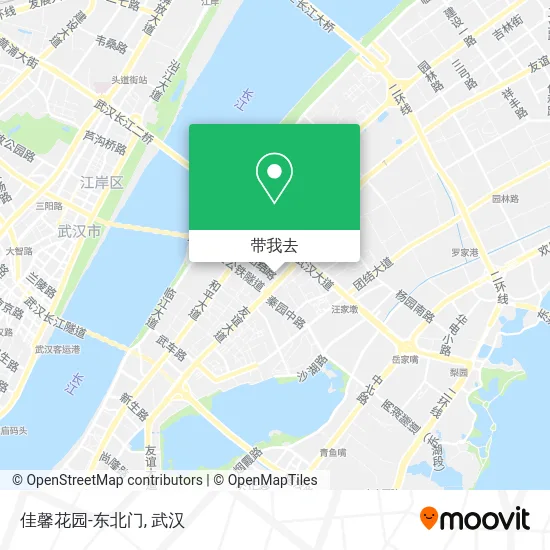 佳馨花园-东北门地图