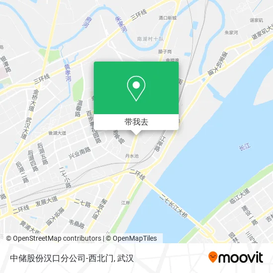 中储股份汉口分公司-西北门地图