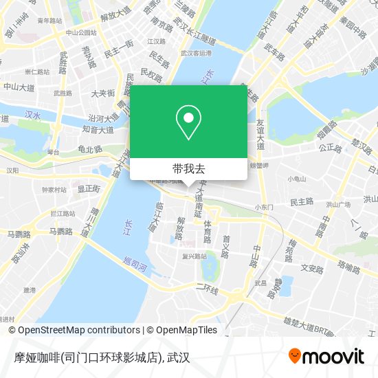 摩娅咖啡(司门口环球影城店)地图