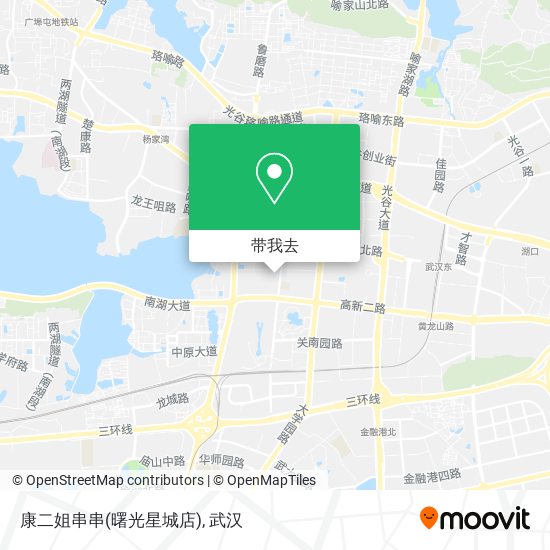 康二姐串串(曙光星城店)地图