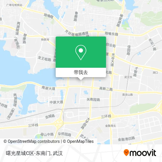 曙光星城C区-东南门地图