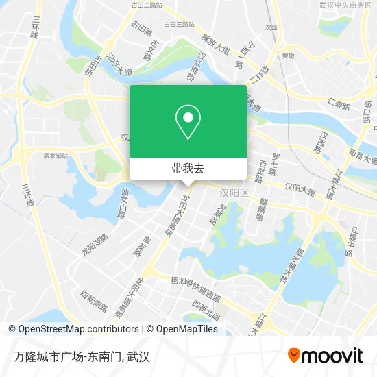 万隆城市广场-东南门地图