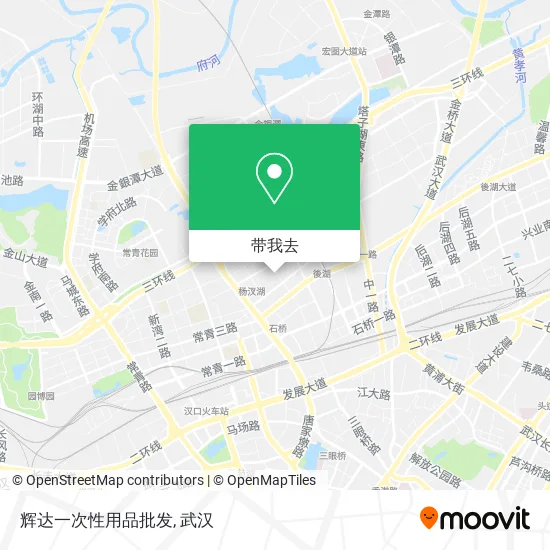 辉达一次性用品批发地图