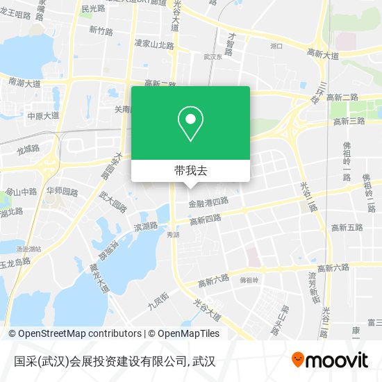 国采(武汉)会展投资建设有限公司地图