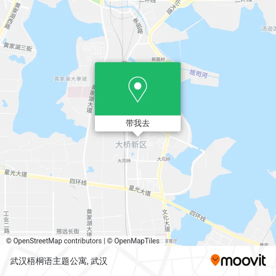 武汉梧桐语主题公寓地图