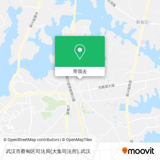 武汉市蔡甸区司法局(大集司法所)地图