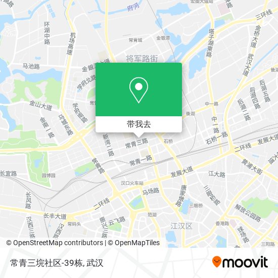 常青三垸社区-39栋地图