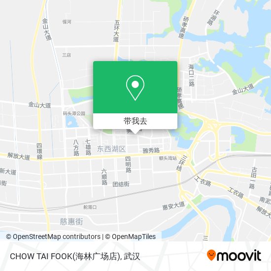 CHOW TAI FOOK(海林广场店)地图