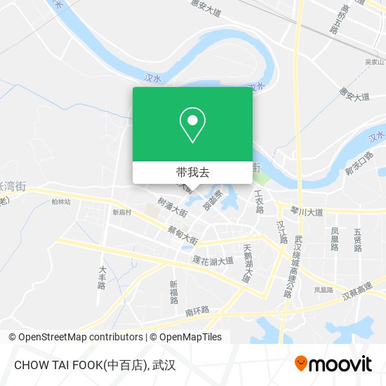 CHOW TAI FOOK(中百店)地图