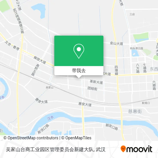 吴家山台商工业园区管理委员会新建大队地图