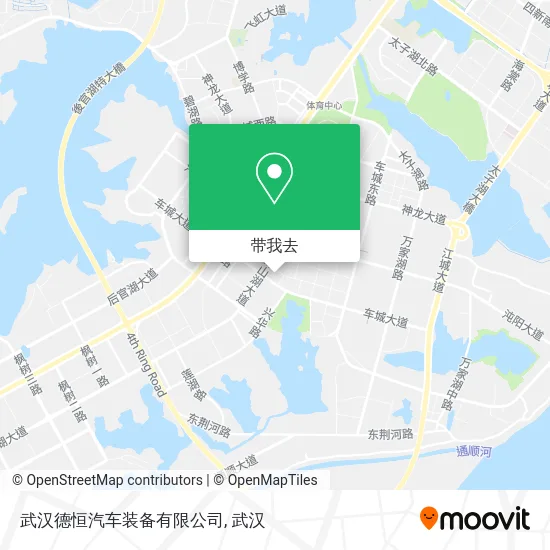 武汉德恒汽车装备有限公司地图