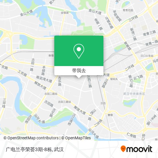 广电兰亭荣荟3期-8栋地图