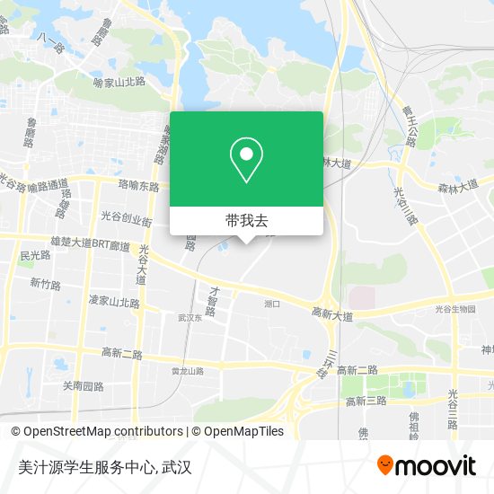 美汁源学生服务中心地图