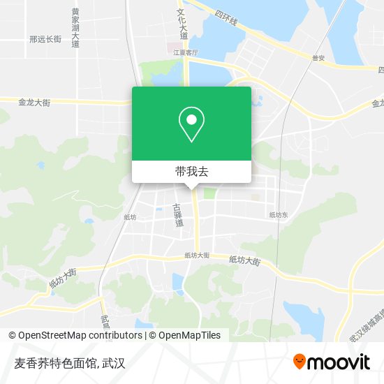 麦香荞特色面馆地图