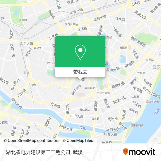 湖北省电力建设第二工程公司地图