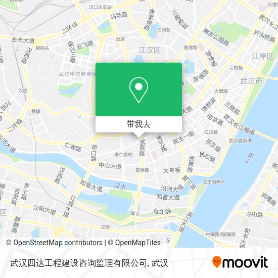武汉四达工程建设咨询监理有限公司地图