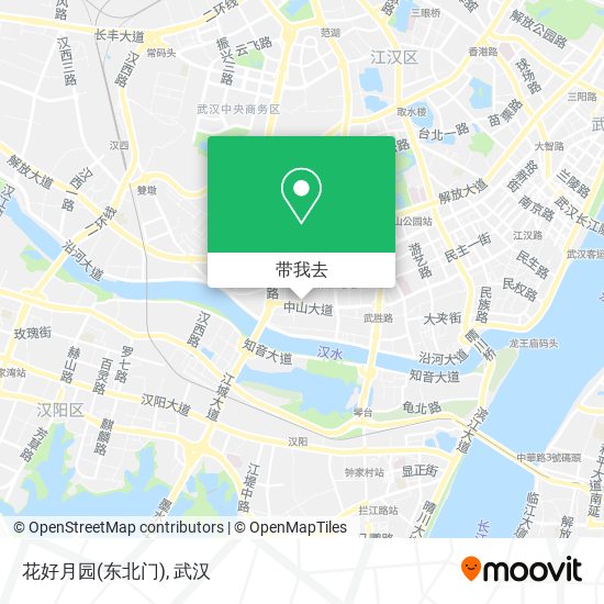 花好月园(东北门)地图