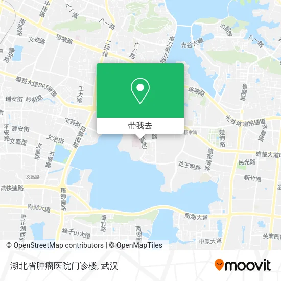 湖北省肿瘤医院门诊楼地图