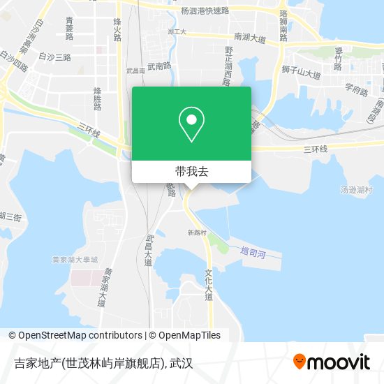 吉家地产(世茂林屿岸旗舰店)地图