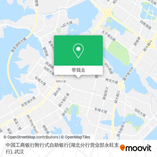 中国工商银行附行式自助银行(湖北分行营业部永旺支行)地图