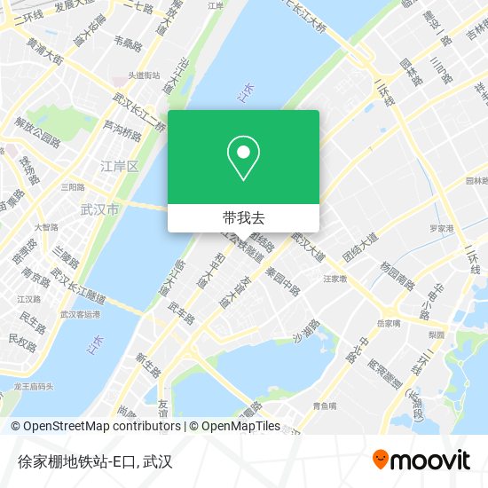 徐家棚地铁站-E口地图