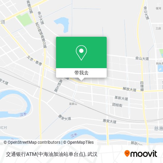 交通银行ATM(中海油加油站单台点)地图