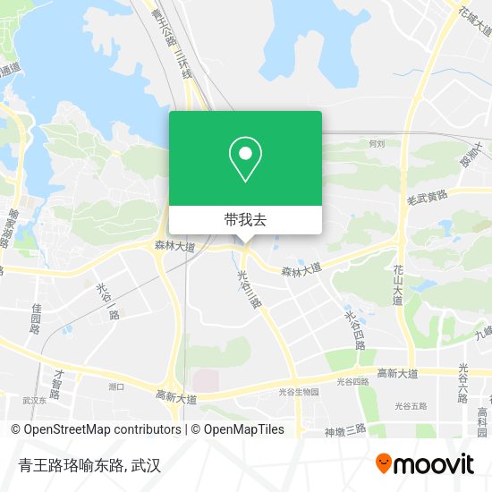 青王路珞喻东路地图