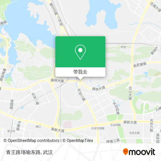 青王路珞喻东路地图