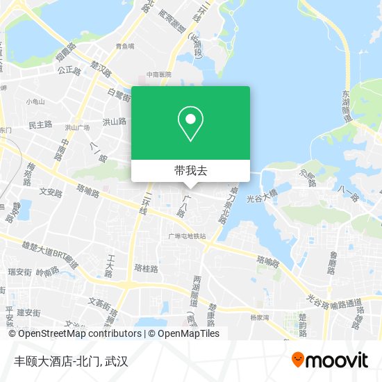 丰颐大酒店-北门地图