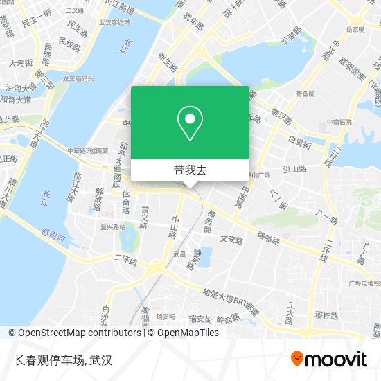 长春观停车场地图
