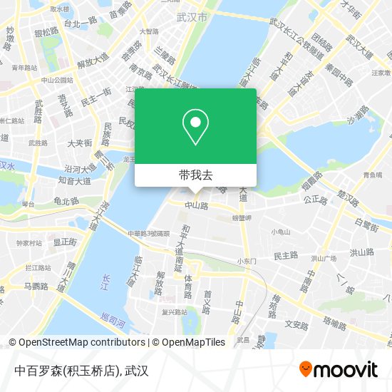 中百罗森(积玉桥店)地图