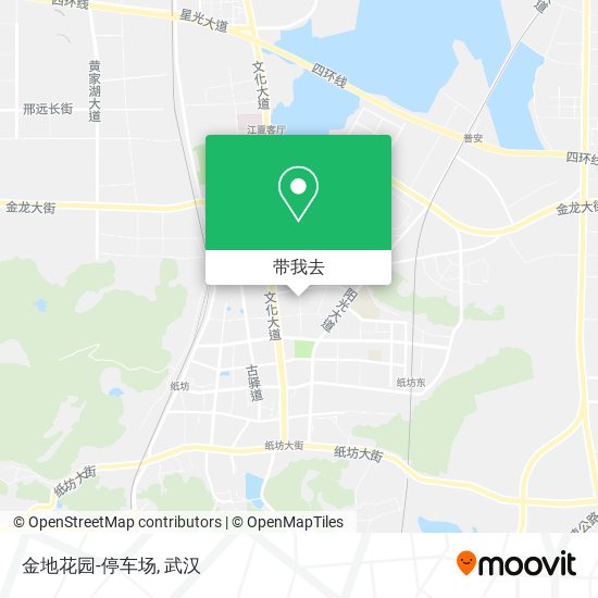 金地花园-停车场地图
