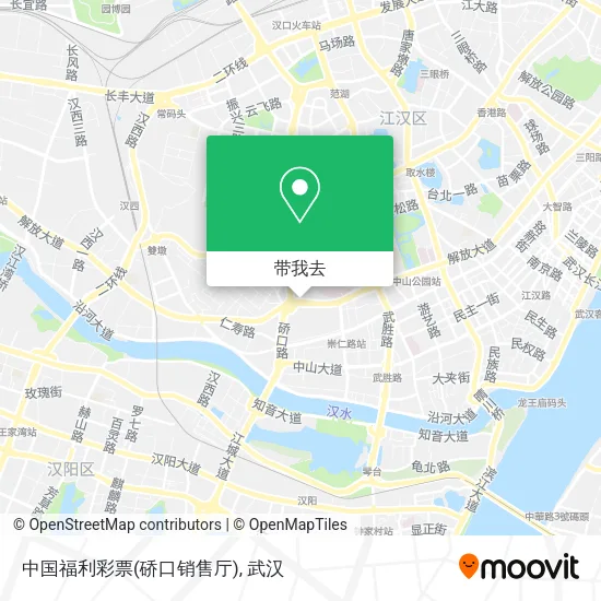 中国福利彩票(硚口销售厅)地图