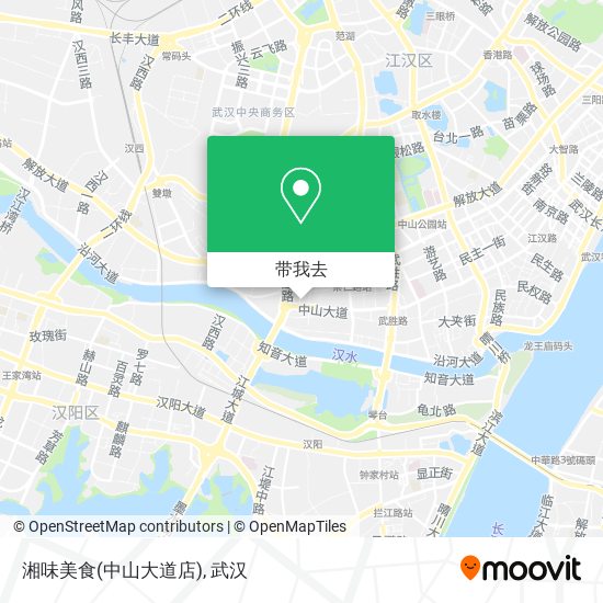 湘味美食(中山大道店)地图