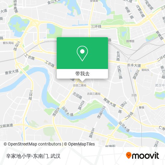 辛家地小学-东南门地图