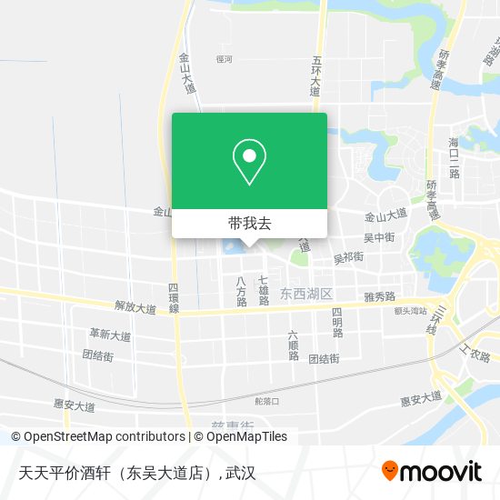 天天平价酒轩（东吴大道店）地图