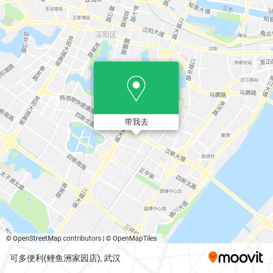 可多便利(鲤鱼洲家园店)地图