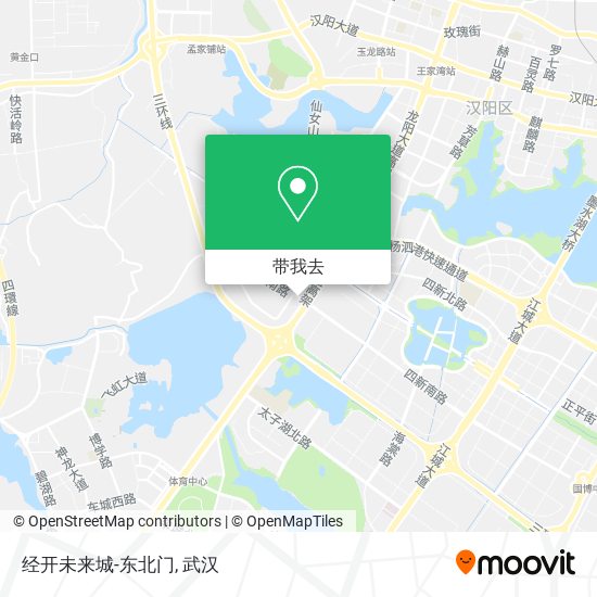 经开未来城-东北门地图