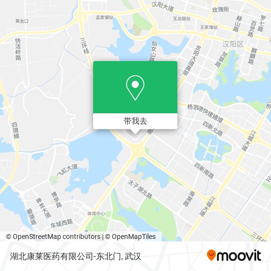 湖北康莱医药有限公司-东北门地图