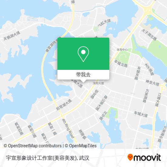 宇宣形象设计工作室(美容美发)地图