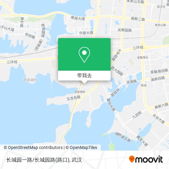 长城园一路/长城园路(路口)地图